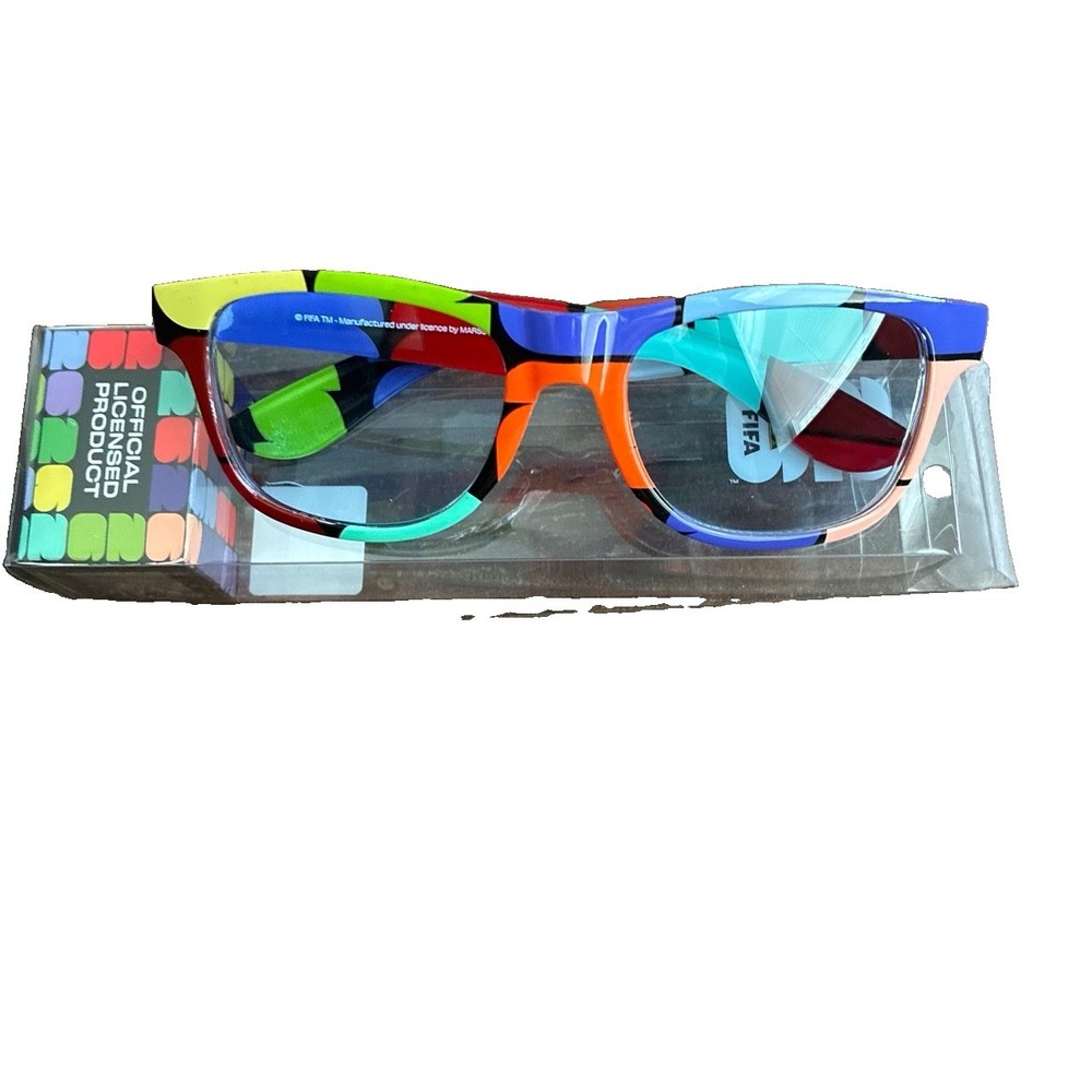 NWT FIFA 2026 World Cup Sunglasses. Official Licensed Product. Gemotric Pattern
